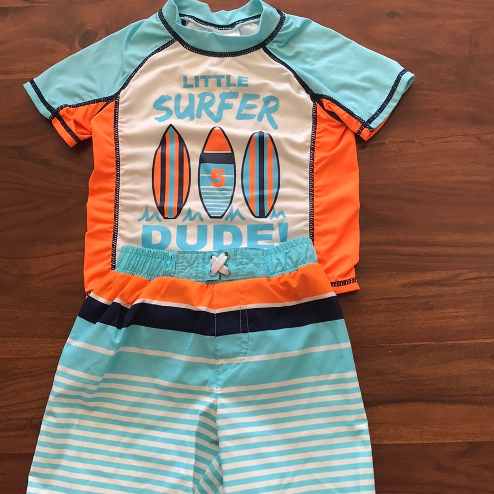 Boys bathing suit set